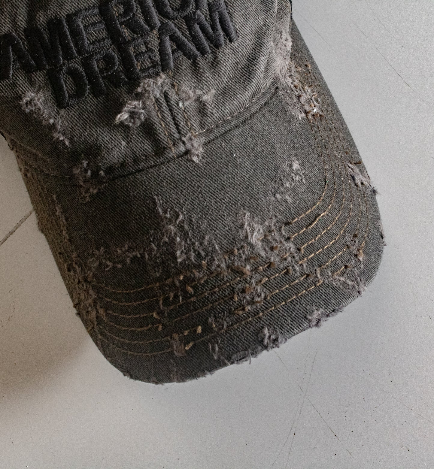 American Dream Hat in Smoke Grey